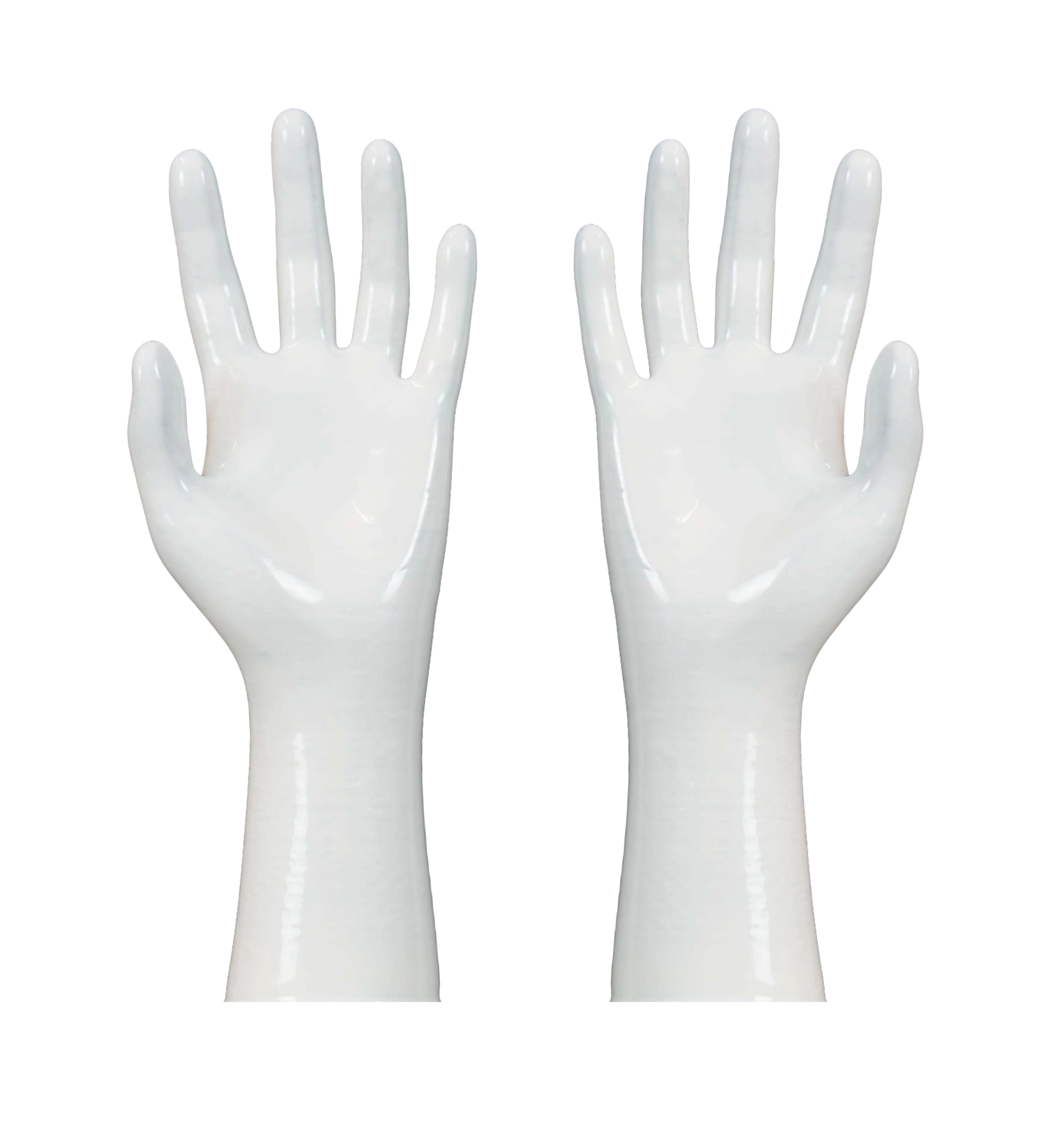 Handschuh Weiß