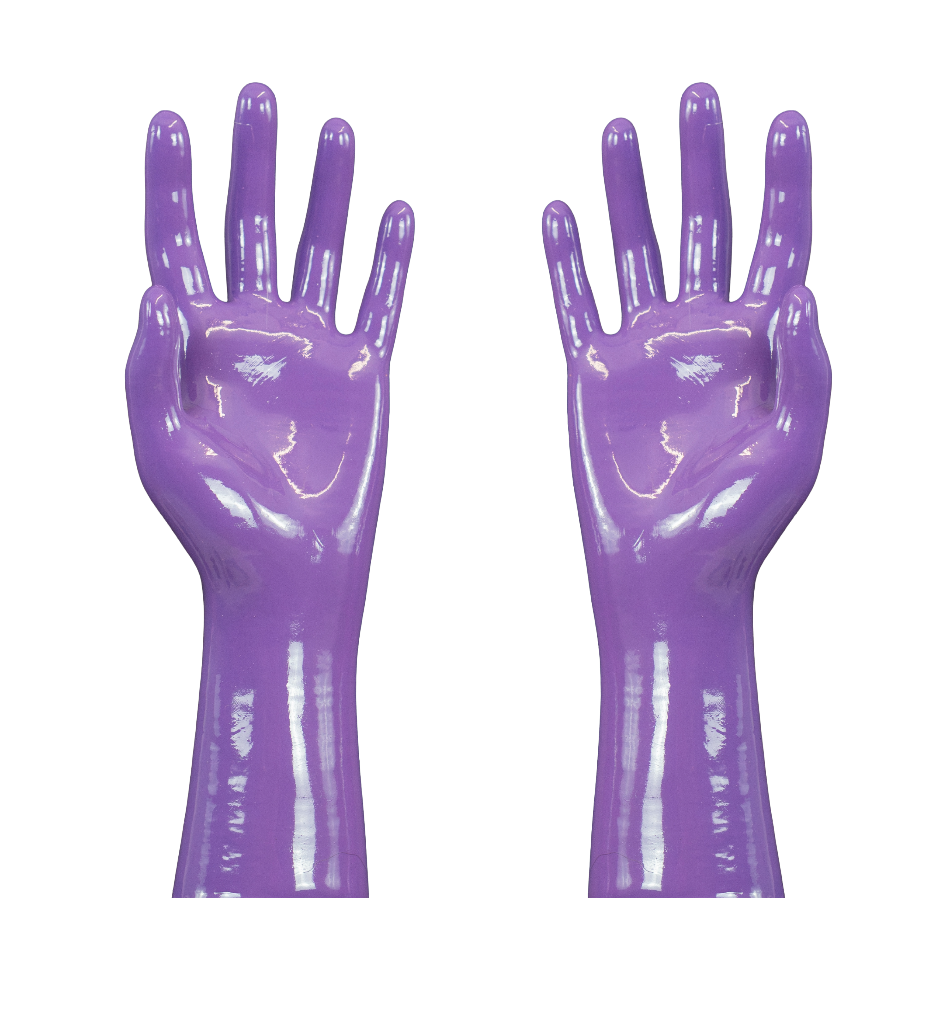 Handschuh Rotviolett