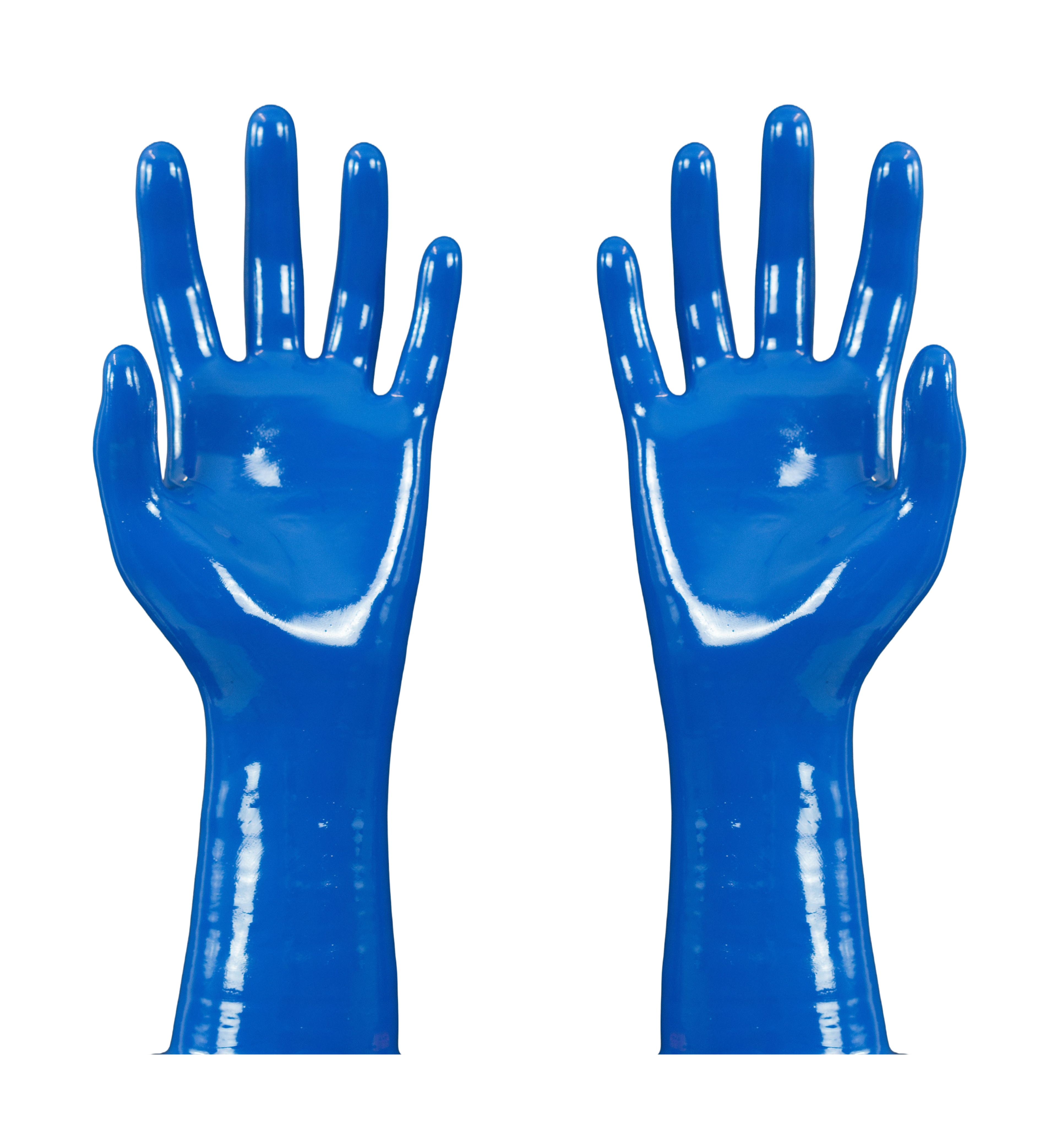 Handschuh Saphirblau